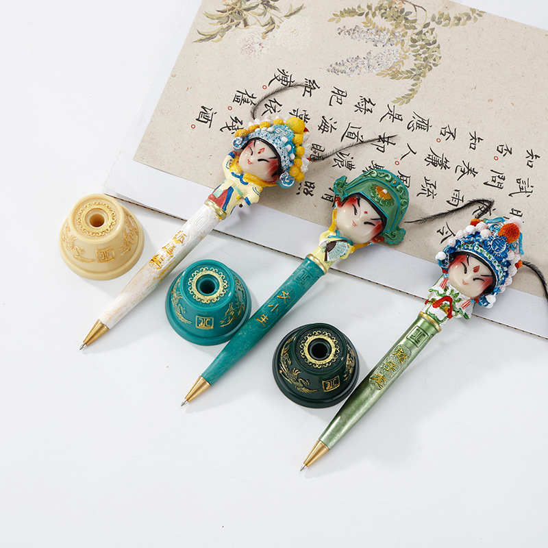 Doctor of opera peking opera facial pencil Chinese characteristic gifts for foreigners overseas souvenirs Beijing specialty crafts