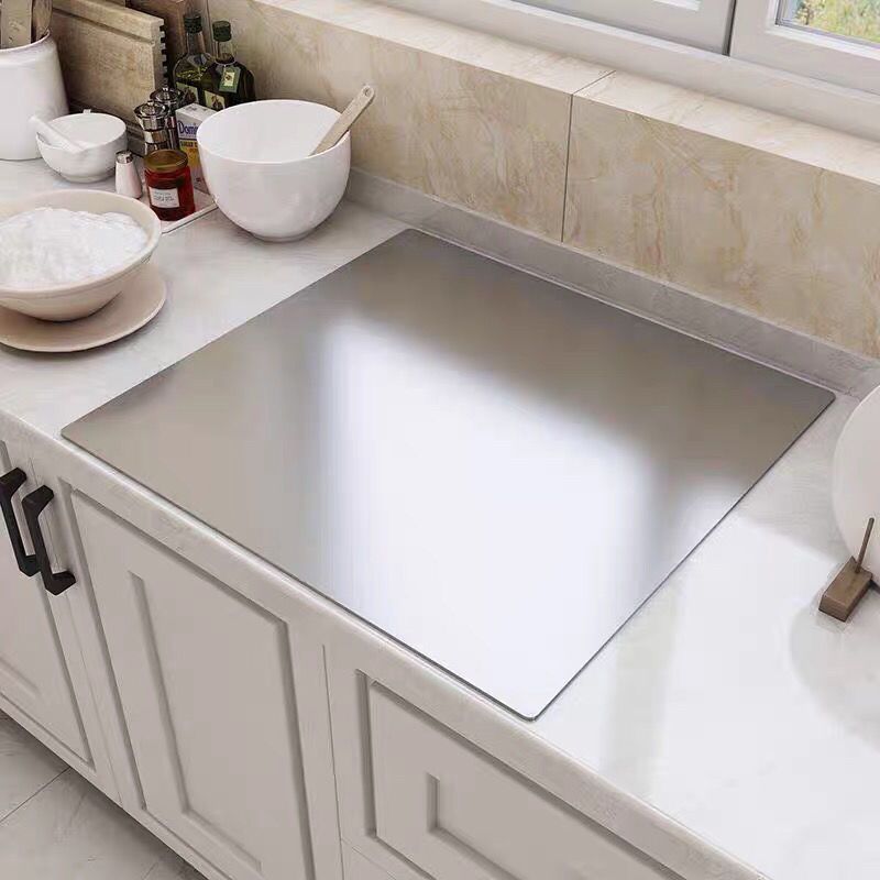 316 Stainless Steel Cutting Board Cutting Board Panel Chopping Board Kitchen Household Thickeneded Mildew-Proof and Medium-High