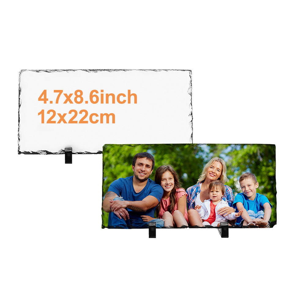 New Heat Transfer Slate Painting Material Natural Rock Slate Painting Material DIY Sublimation Heat Transfer Coating