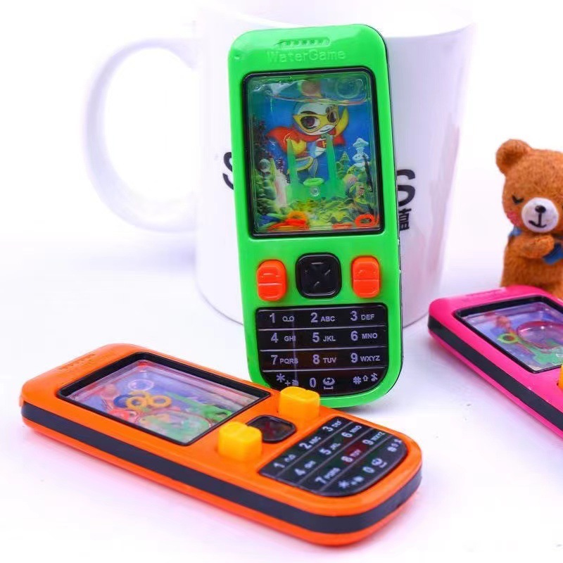 Children's water machine game machine simulation mobile phone toy wholesale one yuan toy Yiwu department store supply