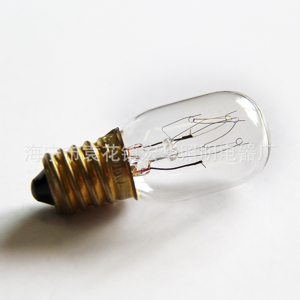 Wholesale Supply T20 Refrigerator Bulb Refrigerator Bulb Transparent Household Salt Lamp Bulb