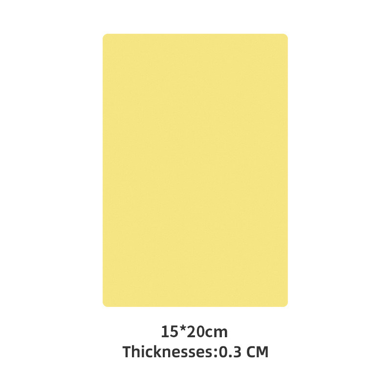 3mm tattoo practice leather thickened silicone blank practice leather double-sided tattoo eyebrow tattoo practice leather cross-border