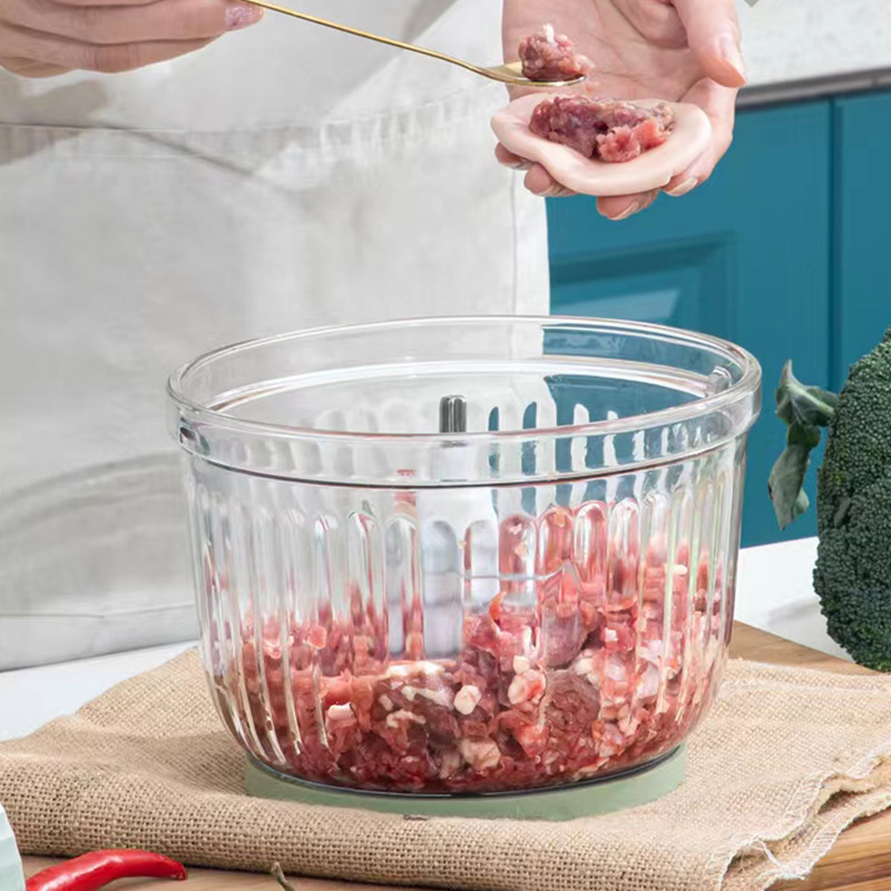 Household multi-purpose meat grinder kitchen cooking machine small electric meat beating machine treasure one machine three-purpose treasure auxiliary food machine