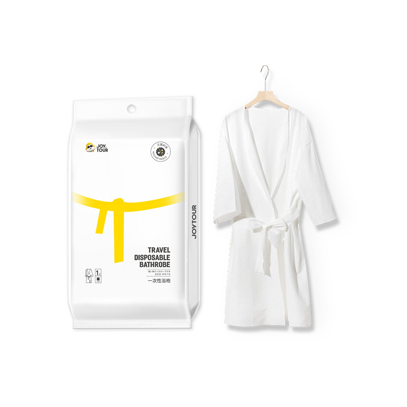 Business Trip Disposable Hotel Bathrobe Portable Long Thickened Japanese Pajamas Hotel Disposable Bathrobe Wholesale