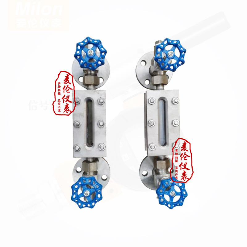 Boiler Water Glass Plate Level Gauge High Temperature and High Pressure Glass Plate Level Gauge Flat Plate Level Gauge Factory X20