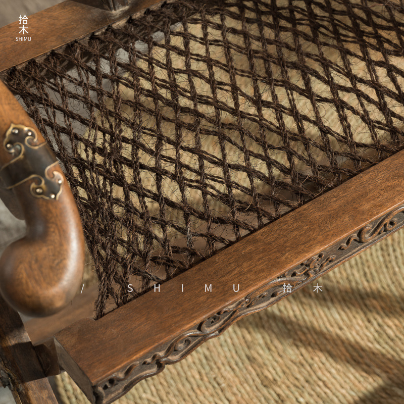 Pick up wood | chair three-piece folding Chinese antique old furniture do old plover chair Ming and Qing Dynasties old objects rosewood