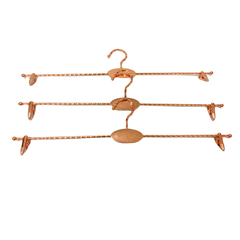 Metal panties hanger underwear shop underwear clip clothes hanging adult men and women children's underwear clip wholesale custom