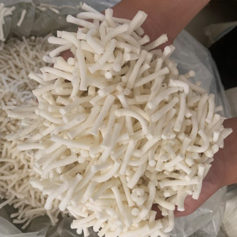 Factory Direct Sales of Natural Latex Particle Perforated Strip Material Filling for Sofa Pillows and Soft Latex Filling