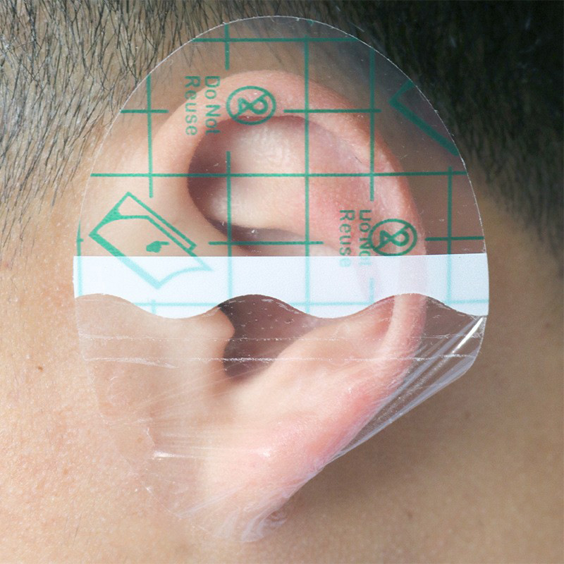 Waterproof ear stickers pu membrane ear stickers waterproof swimming ear stickers baby bath artifact shampoo ear protection stickers baby ear protection stickers