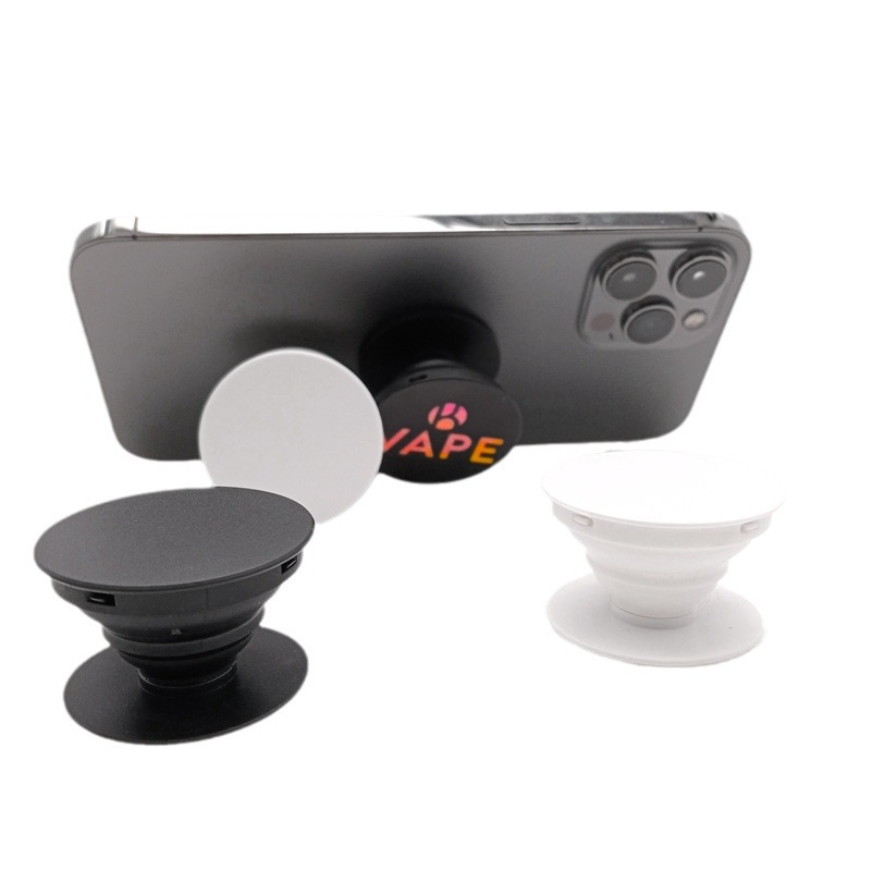 Cross-Border good quality airbag bracket printing logo figure airbag bracket lazy desktop mobile phone airbag bracket material