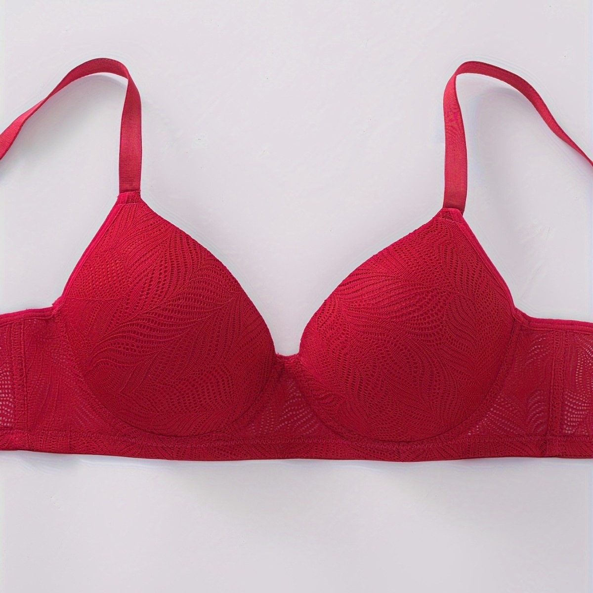 Cross-border French lace bra European and American plus size bra thin steel ring closed accessory milk gathered underwear manufacturers in stock