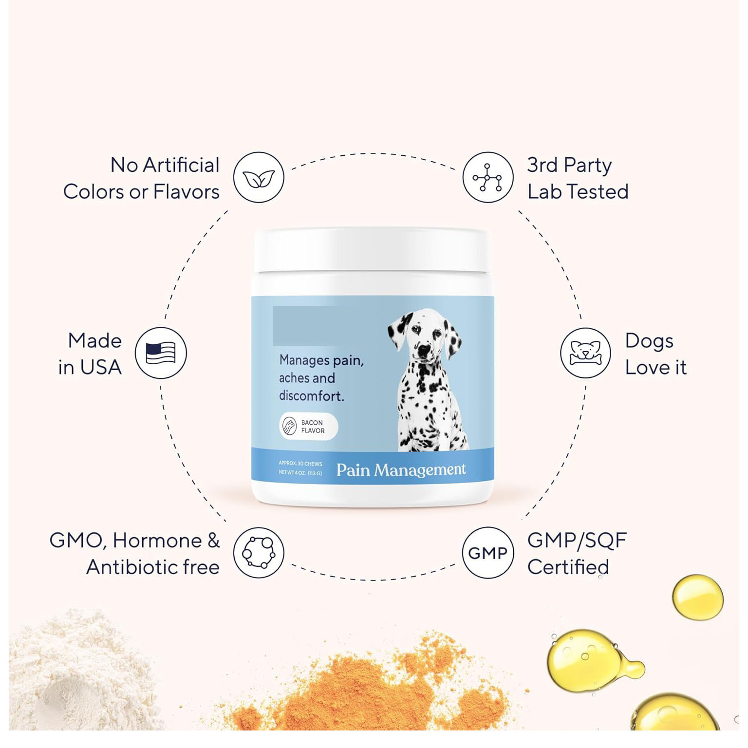 Tk Spot Pet Probiotic Chewable Tablets Probiotic Chews for Pet Dog Factory