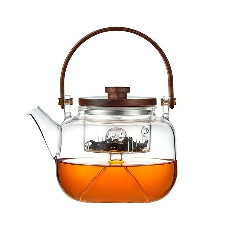 Glass Teapot 2024 New Water Kettle for Making Tea Household Lifting Water Kettle Around the Stove High Temperature Resistant Electric Ceramic Stove Teapot