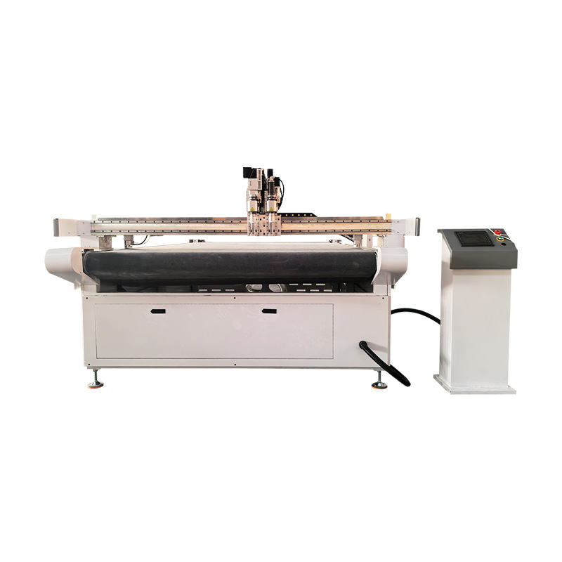 Flexible composite vibrating knife cutting machine PVC tablecloth cutting machine foaming material cutting equipment