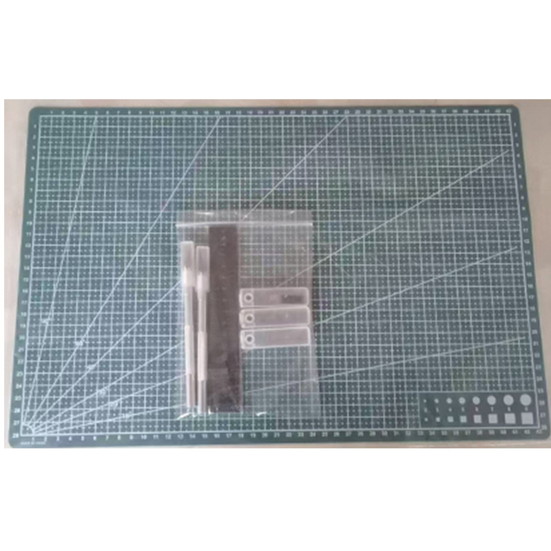 ПП пластиковый мат A3 + металлический гравировальный нож + линейка 15 см + набор лезвий