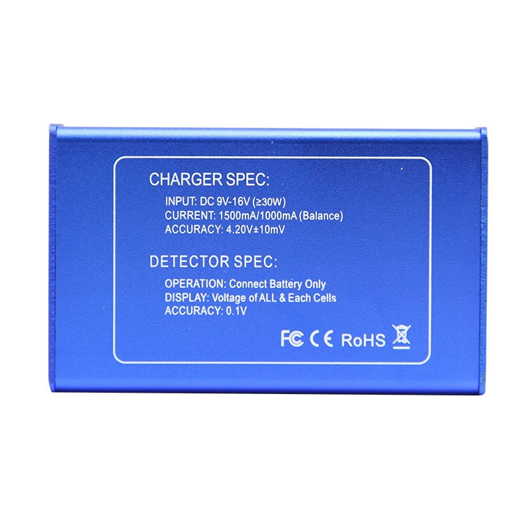 2-4S lithium battery balance charger BC-4S15D charger high precision electric display soft bullet gun B4 charger