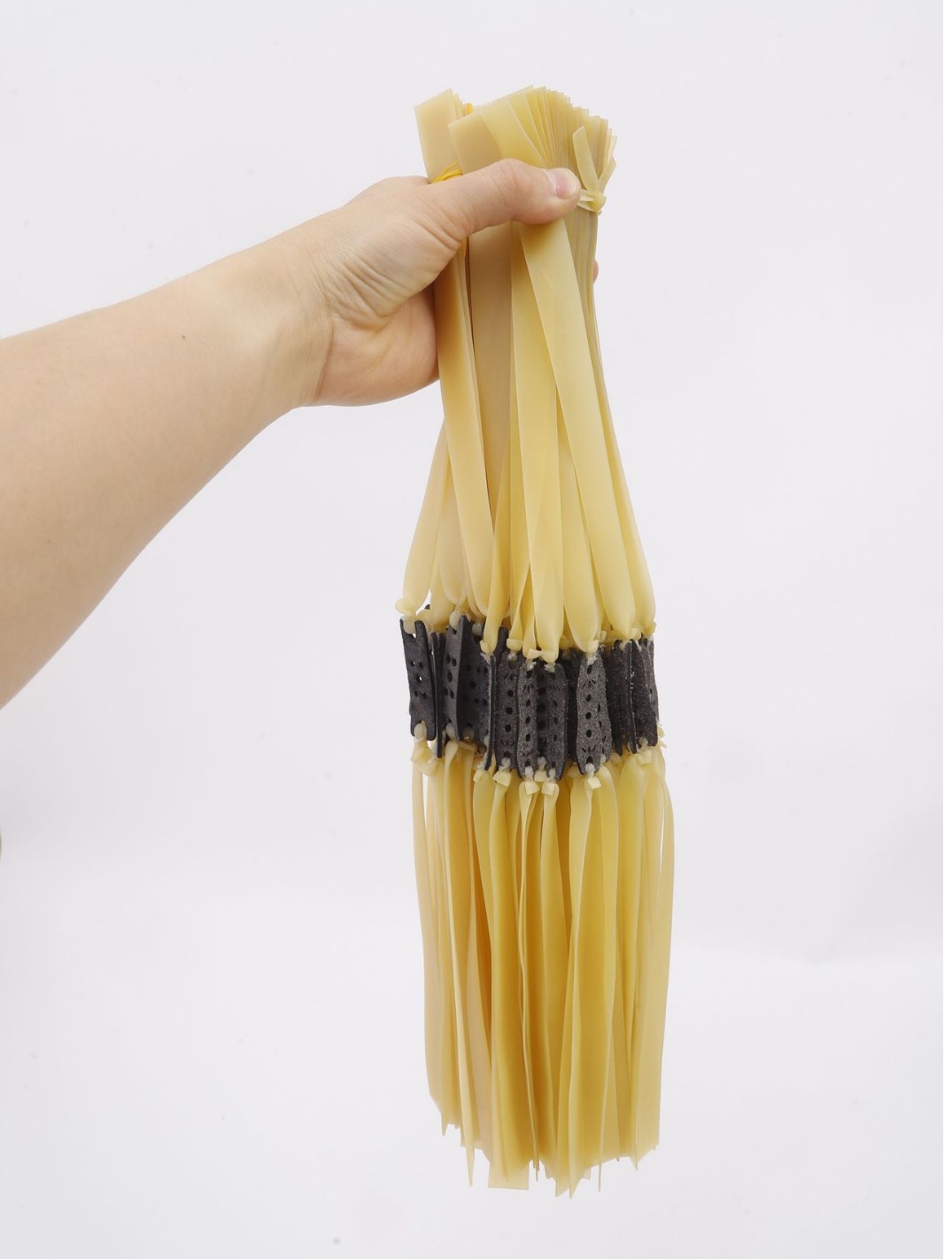 Precision-Tied 2012 Tapered Plain Flat Rubber Band, Anti-Freeze, Thickeneded and Durable, Selected 0.8-2.5 Thickness 22 Long