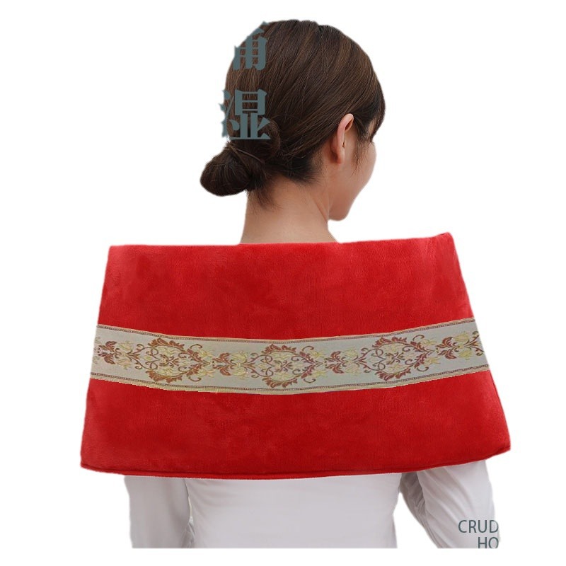 Electric heating coarse salt sea salt hot compress bag hot compress belt Wormwood household salt bag physiotherapy bag belt Universal for whole body