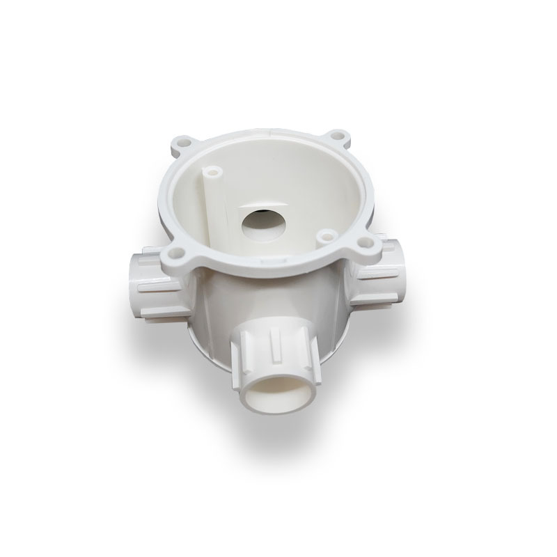 Fulimei Brand New Pvc 3C Material 16 Heightened Embedded Box Concealed Round Junction Box Commander Box One Pass Two Pass