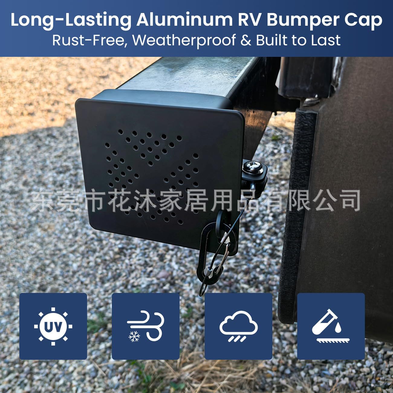 Amazon Metal Rv Bumper Cover Outdoor Rv Bumper Insect-Proof Plug End Cap Sewer Hose Cover