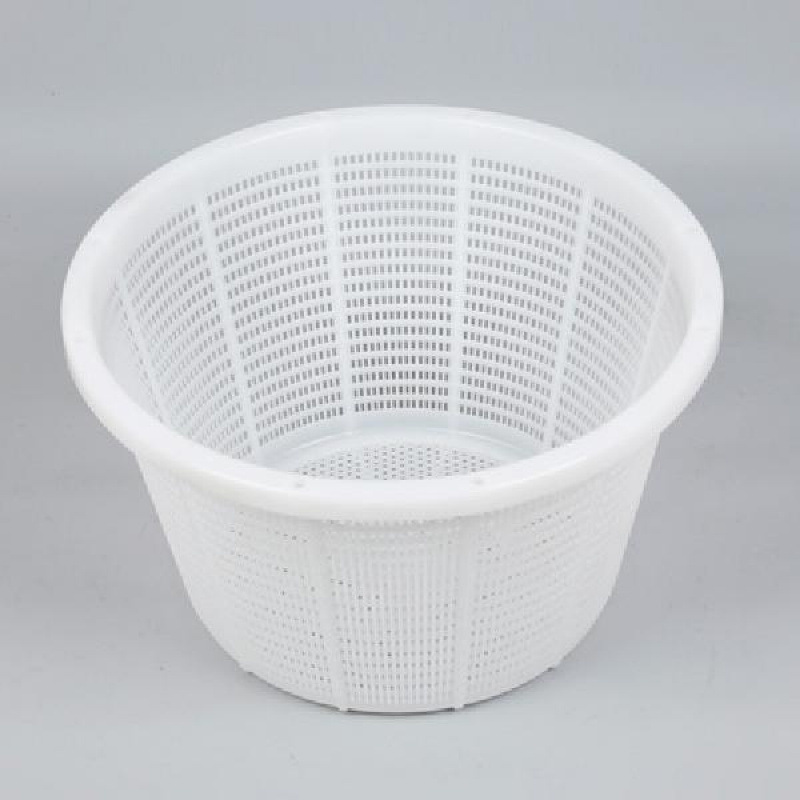 Ultra-Thick Mud Screw Basket Item Storage Basket Cold-Resistant and Heat-Resistant Vegetable Seafood Aquatic Transport Basket Plastic Box Round Basket New