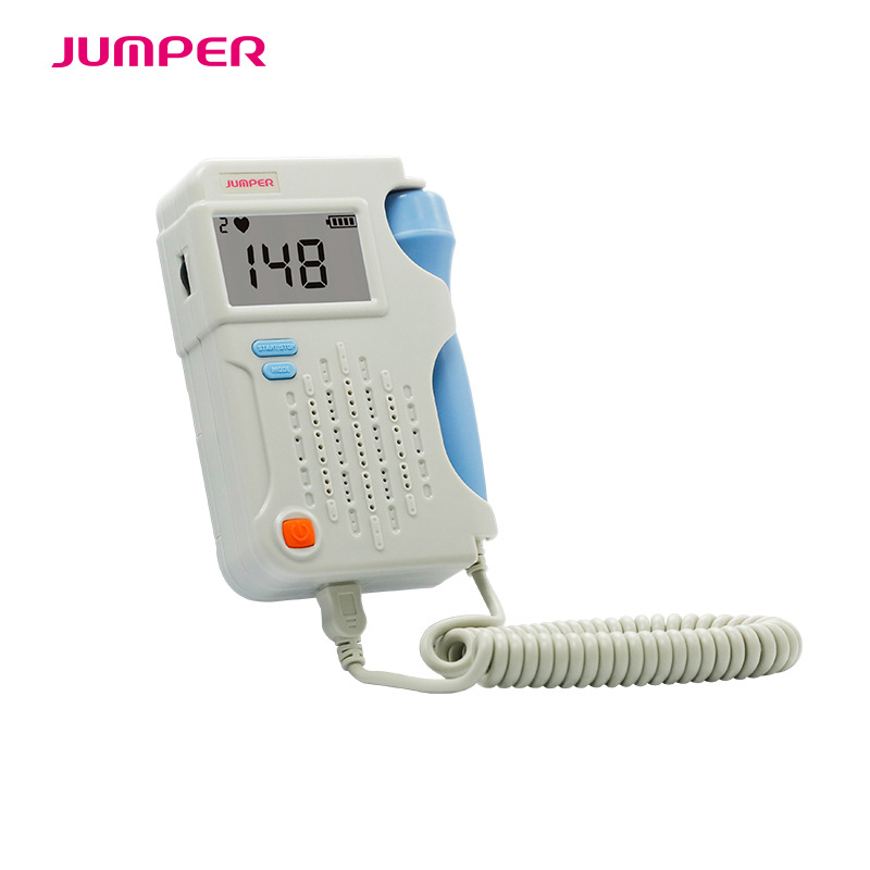 Jumper Export Cross-Border Export Fetal Heart Rate Meter English Packaging Fetal Doppler Jpd-100B+