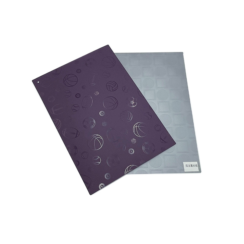 Colorful Pp Sheet Mirror Frosted Pp Translucent Hard Sheet Spherical Pattern Pyramid Pattern Pp Plastic Sheet Customization