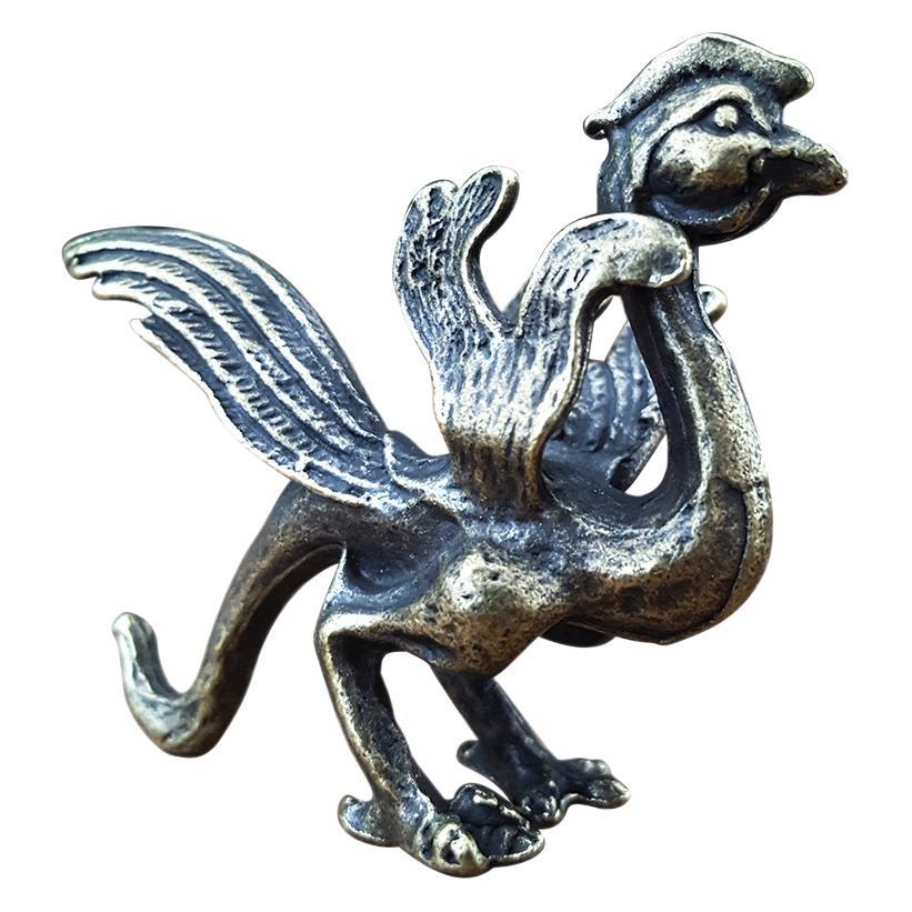 Wholesale alloy four god beast ornaments Qinglong white tiger rosefinch Xuanwu antique bronze feng shui crafts gift