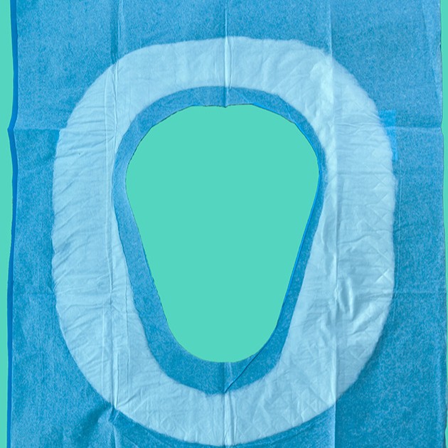 Manufacturer Wood Pulp Cotton Toilet Mat Machine Quilted Equipment Disposable Three-Layer with Independent Packaging Flexible