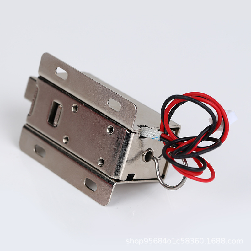 Factory Direct Sales Dc12Vdc24V Express Cabinet Locker File Cabinet Pull Ring Smart Lock Emergency Electromagnetic Lock