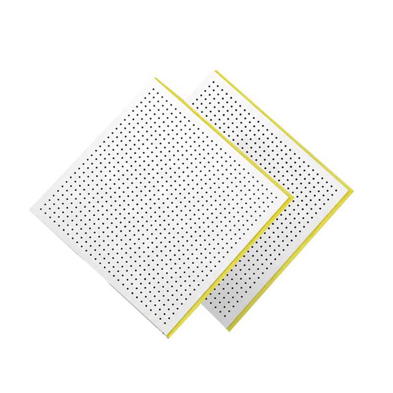 Perforated Composite Gypsum Board, Perforated Calcium Silicate Board, Soundproofing and Fireproofing Wall and Ceiling Acoustic Panels for Factories