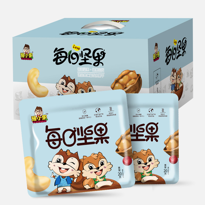 Yuxiaoguo daily nuts mixed nuts dried nuts nuts casual snacks one-piece delivery