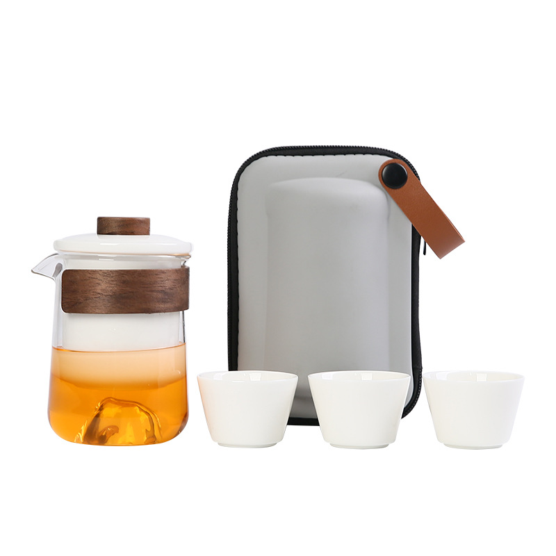 Company Holiday Event Tea Set Gift Set Business Souvenir Insurance Gift for Customers Printed with Logo