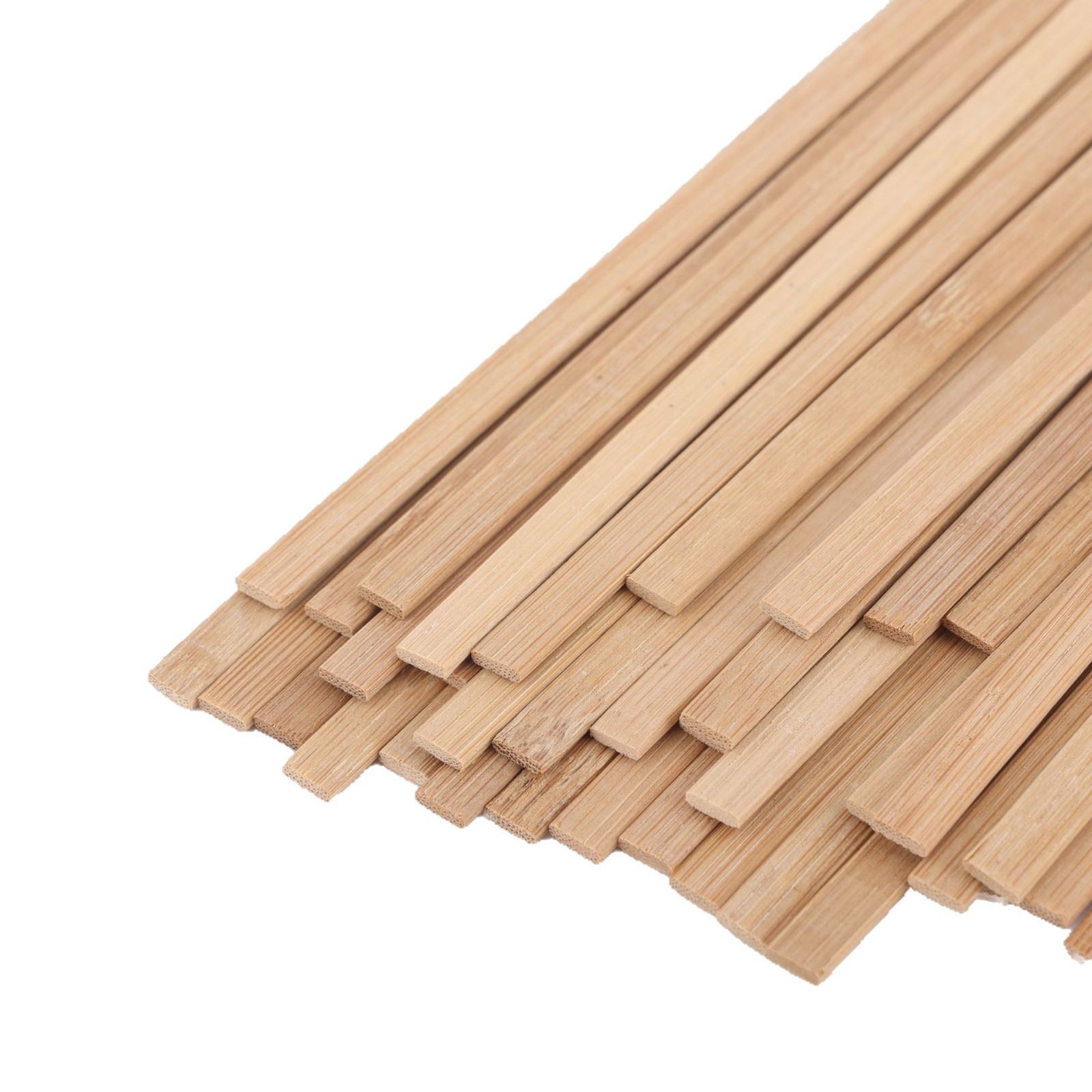DIY Handmade Architectural Model Stereo Composition Material Small Bamboo Round Stick Bamboo Stick Bamboo Strip Bamboo Square Bamboo Piece Bamboo Stick