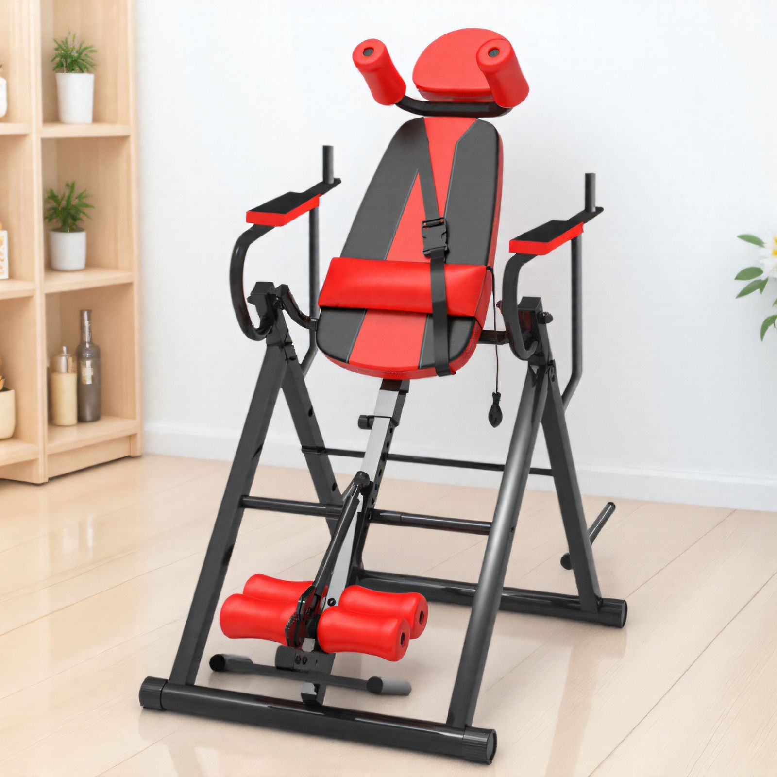 Inverting Machine Household Auxiliary Fitness Equipment Intervertebral Disc Stretching Elevated Inverted Hanger Abdominal Tinker Inverted Hanger Inverted Artifact