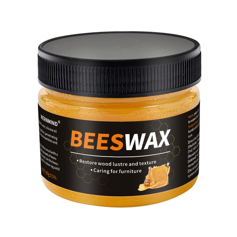 Easy clean bright 80g beeswax furniture polishing care waterproof brightening wear-resistant curing wax floor wax factory wholesale