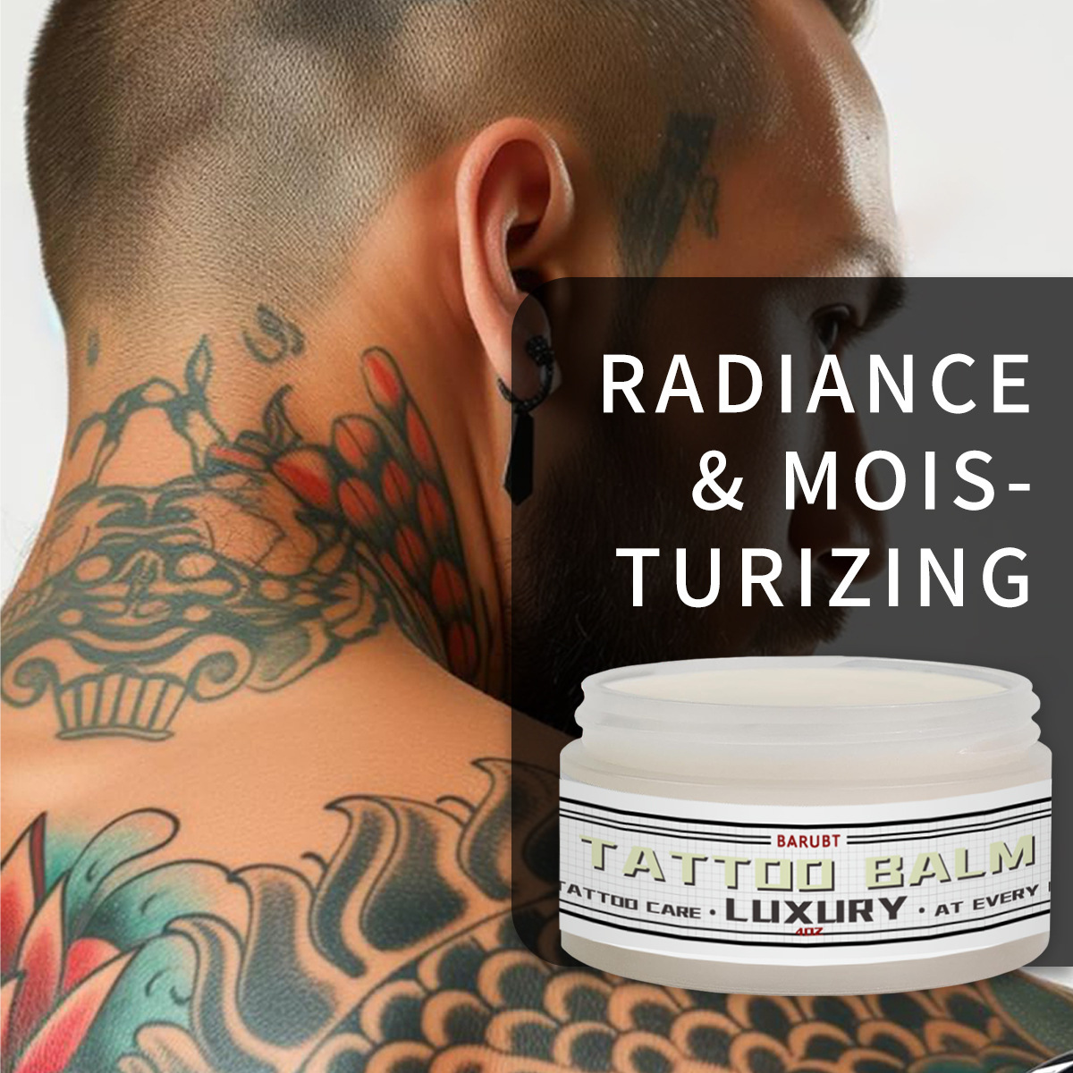 Крем для ухода за татуировками, увлажняющий и питающий кожу, проявляющий цвет, мягкий, успокаивающий крем