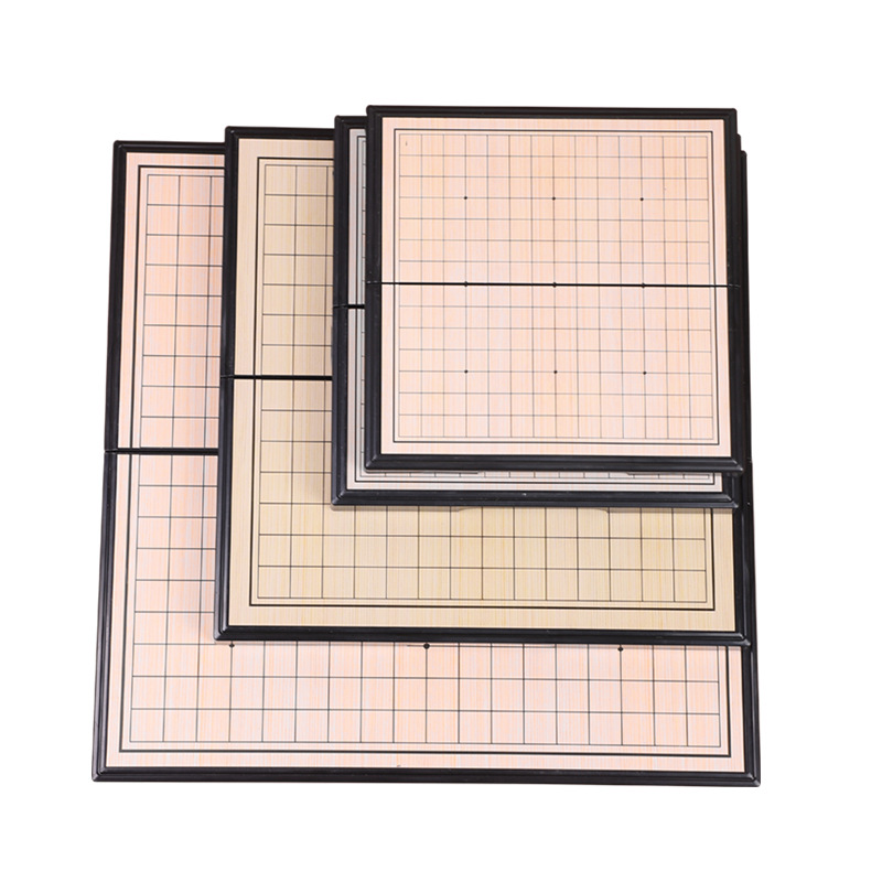 Wholesale Magnetic Go Gobang Folding Portable Board Student Desktop Game Chess Parent-Child Interactive Educational Toys