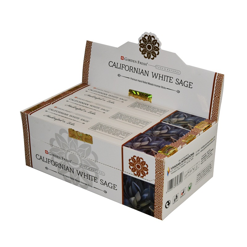 Indian Incense Sage California White Sage Bedroom Living Room Clean Fresh Air Aromatherapy Home Indoor Incense