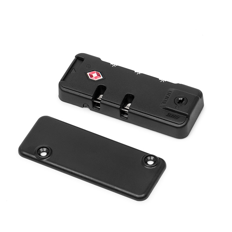 Spot Wholesale Luggage Accessories Sho Customs Lock Backpack Fixed Lock Tsa21102 Customs Code Lock Zipper Lock