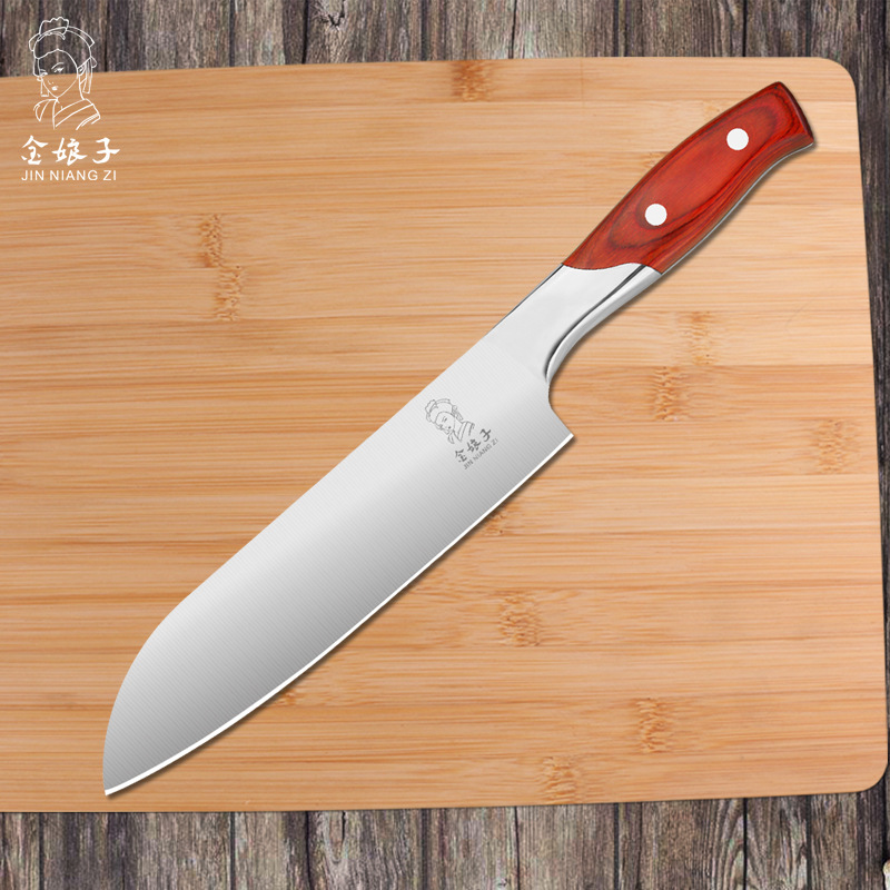 Manufacturer's Supply Household Multi-Purpose Chef's Knife Stainless Steel Vegetable Cutting and Meat Chef's Knife Sharp Kitchen Fruit Knife Wholesale