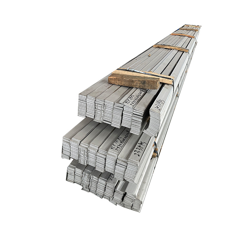304 Stainless Steel Flat Steel Factory 201 Stainless Steel Cold Drawn Flat Steel Stainless Steel Flat Bar Building Decoration Can Be Cut to Zero