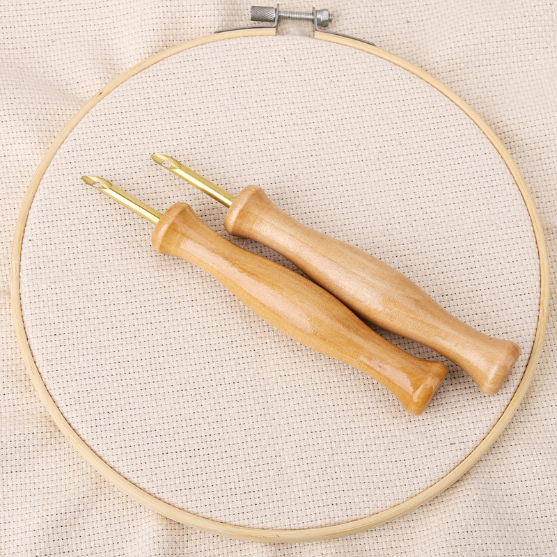 Amazon Export DIY Handmade Wool Embroider Poke Embroider Can Be Printed with Russian Poke Embroider Cloth