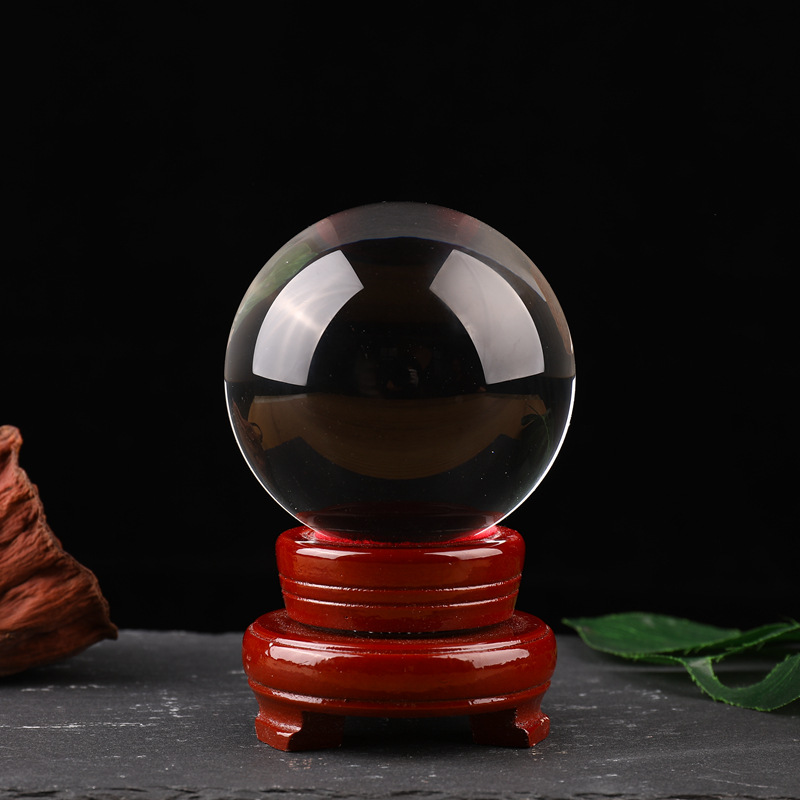 A large number of spot wholesale crystal glass ball transparent crystal light ball home decorations