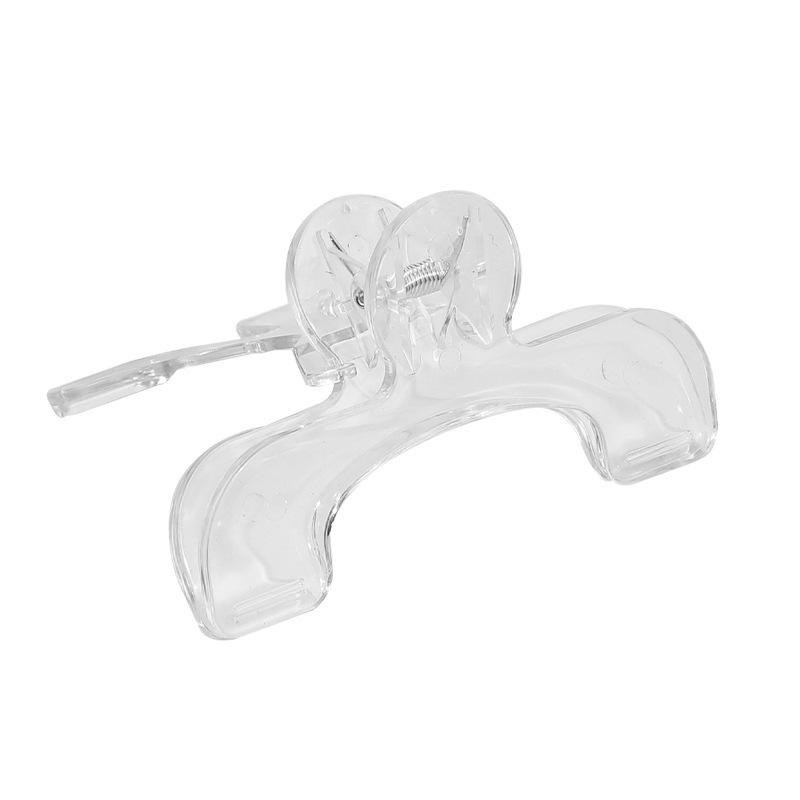 Transparent Treasure Cover Book Clip 12-Degree Transparent Note Clip Student Reading Fixed Reading Anti-Book Page Turning Information Clip