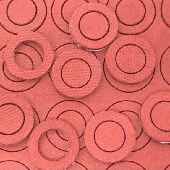 [Judinghao] 18650 Red Insulation Paper 18650 Lithium Battery Insulation Pad Red Insulation Paper Die-Cutting Factory