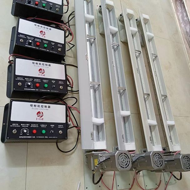 Powder spraying machine can spray glitter powder Hot Melt Adhesive metal powder anti-stick powder printing bag atomization automatic powder spraying machine