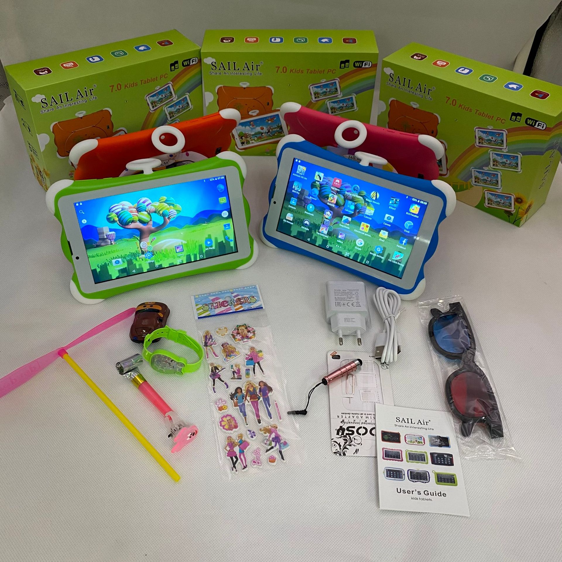 7-inch call children's Tablet 3 + 32GB Android Tablet PC Android two SIM WIFI