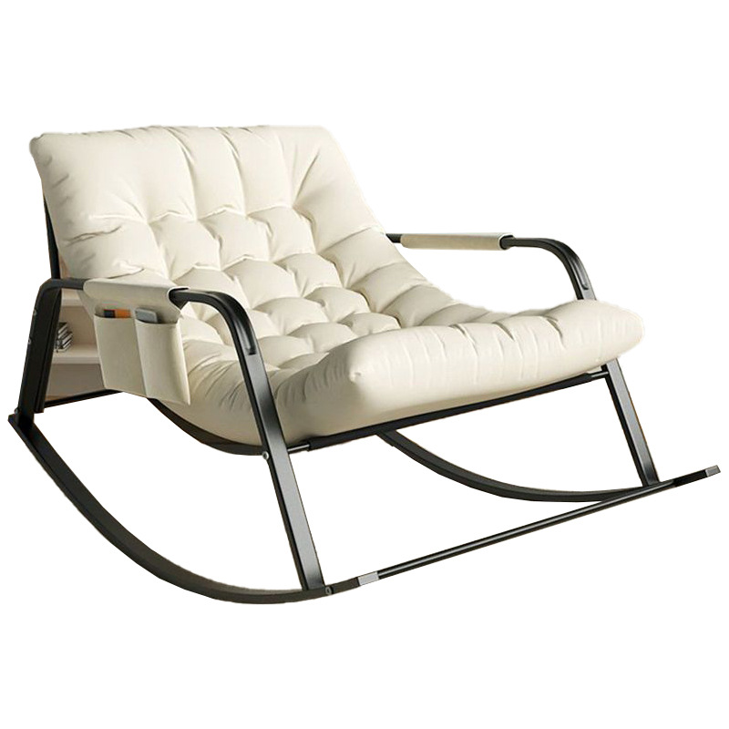 Rocking Chair Manufacturers Adult Bedroom Balcony Lying Sleeping Living Room Single Leisure Recliner Cyber Popular Lazy Sofa Chair