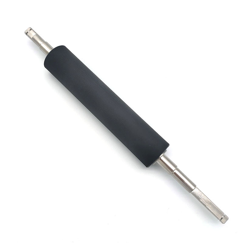 Surface single printer driven rubber roller roller active rubber wheel wholesale copier rubber roller rotating base